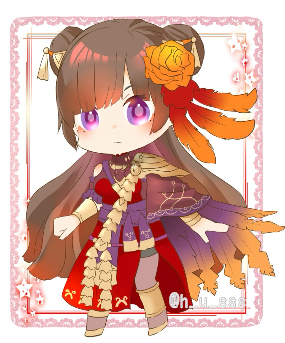 h_u_sss's tweet photo. プレイ初っ端から好きすぎて勢いで描いたコウカ！✨ https://t.co/4z4RF2UjCe
