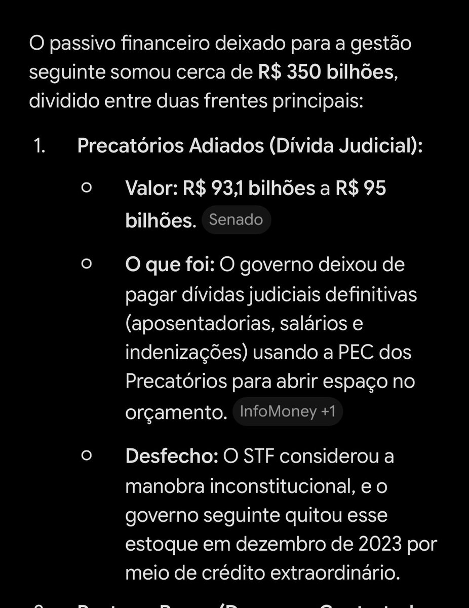 GriloFroeder's tweet photo. @LordSelter @renanirneh @FlavioBolsonaro @grok Kkkkkkkk você tira o print sem ler. Tá faltando um monte de informação aí.
E a dívida que o Bolsonaro deixou pro próximo governo? https://t.co/xmx41KZdi7