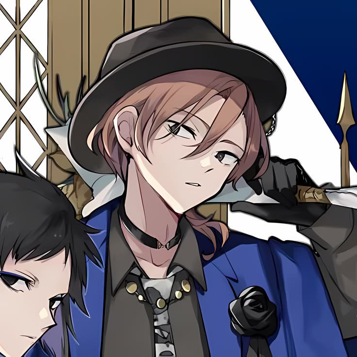 skk2328's tweet photo. the last two chuuya official arts that we've got from harukawa btw 🥹 https://t.co/HtYEoC6Nbo