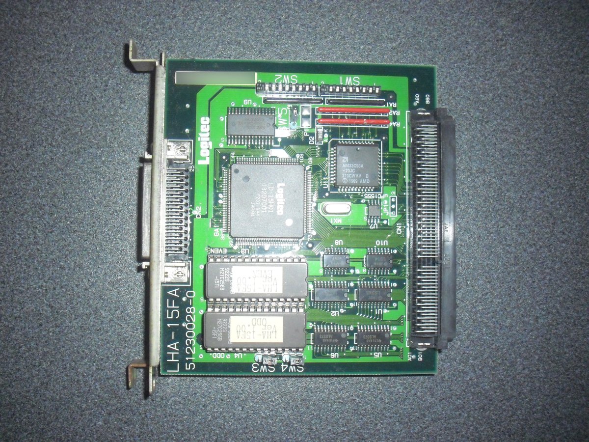 TfsJilly's tweet photo. ファイルスロット向けな縦SCSIボードのLHA-15FAが1,650ｴｿだったのでお買い上げ。ほんとはPC-9821A-E10が欲しいところだけど妥協！ https://t.co/sIQlpAAbvN