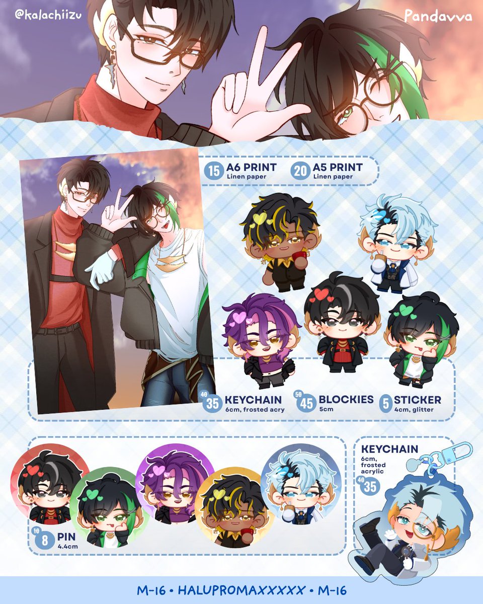 kalachiizu's tweet photo. (💖 + 🔁 are appreciated!)
@kalachiizu's #CF23 Pre Order + GA 

🗓️ Closes on 1 October 2026
📬 Pick-Up @ CF23 &amp; Mail Order available
✨ Pandavva • Frieren • LADS • MXTX
⚠️ limited stock ots for acrylic goods
🔗 https://t.co/xvoWcRvA5P

#cf23catalogue #comifuro https://t.co/sQDOvDX4ZR