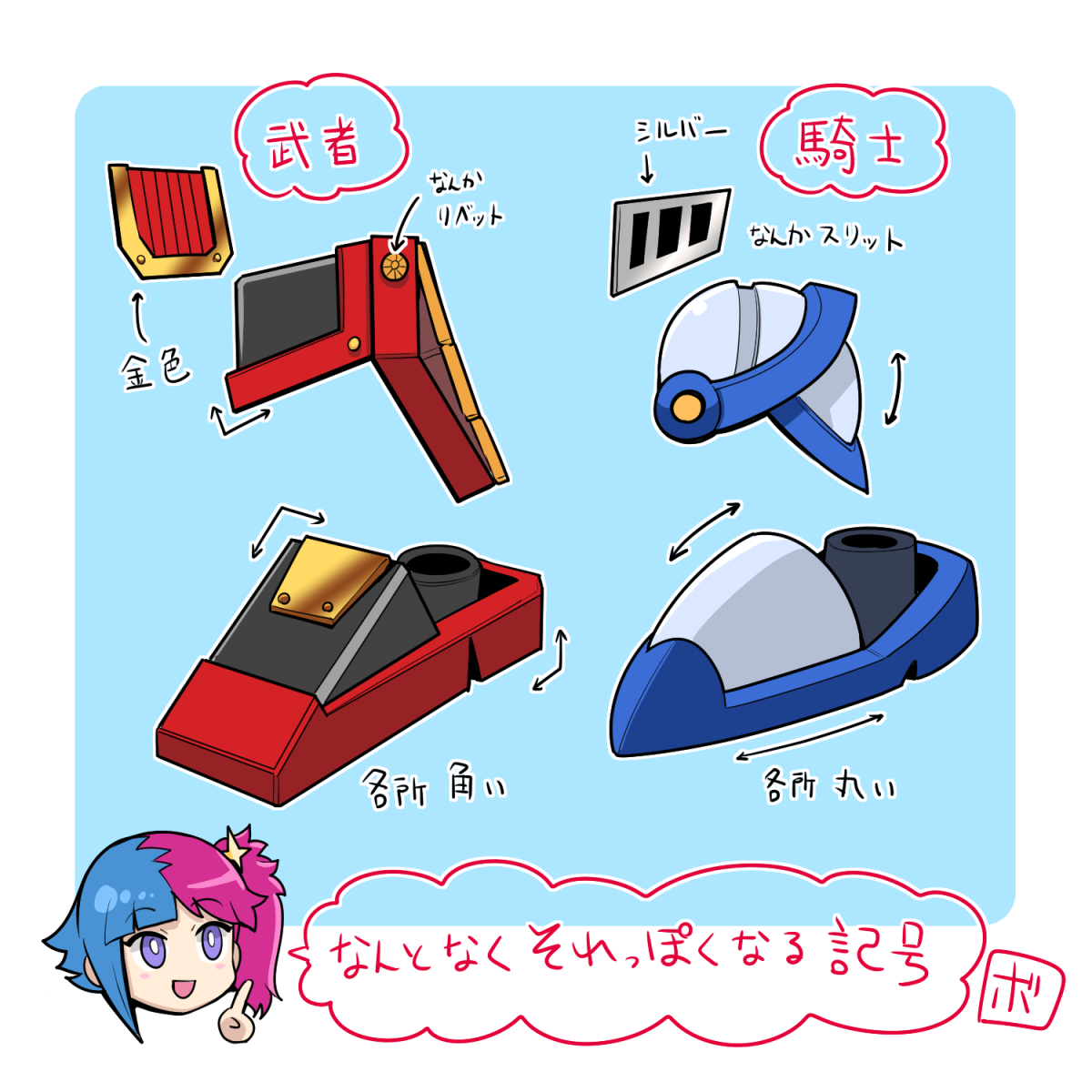 bowieknife69's tweet photo. #武者センス
面白そうな話題に乗っかり！
なんとなくそれっぽくなる記号はあるよねっていう自分の中の解答になります
※当然例外はあると思います https://t.co/Dn9YwXFdEn