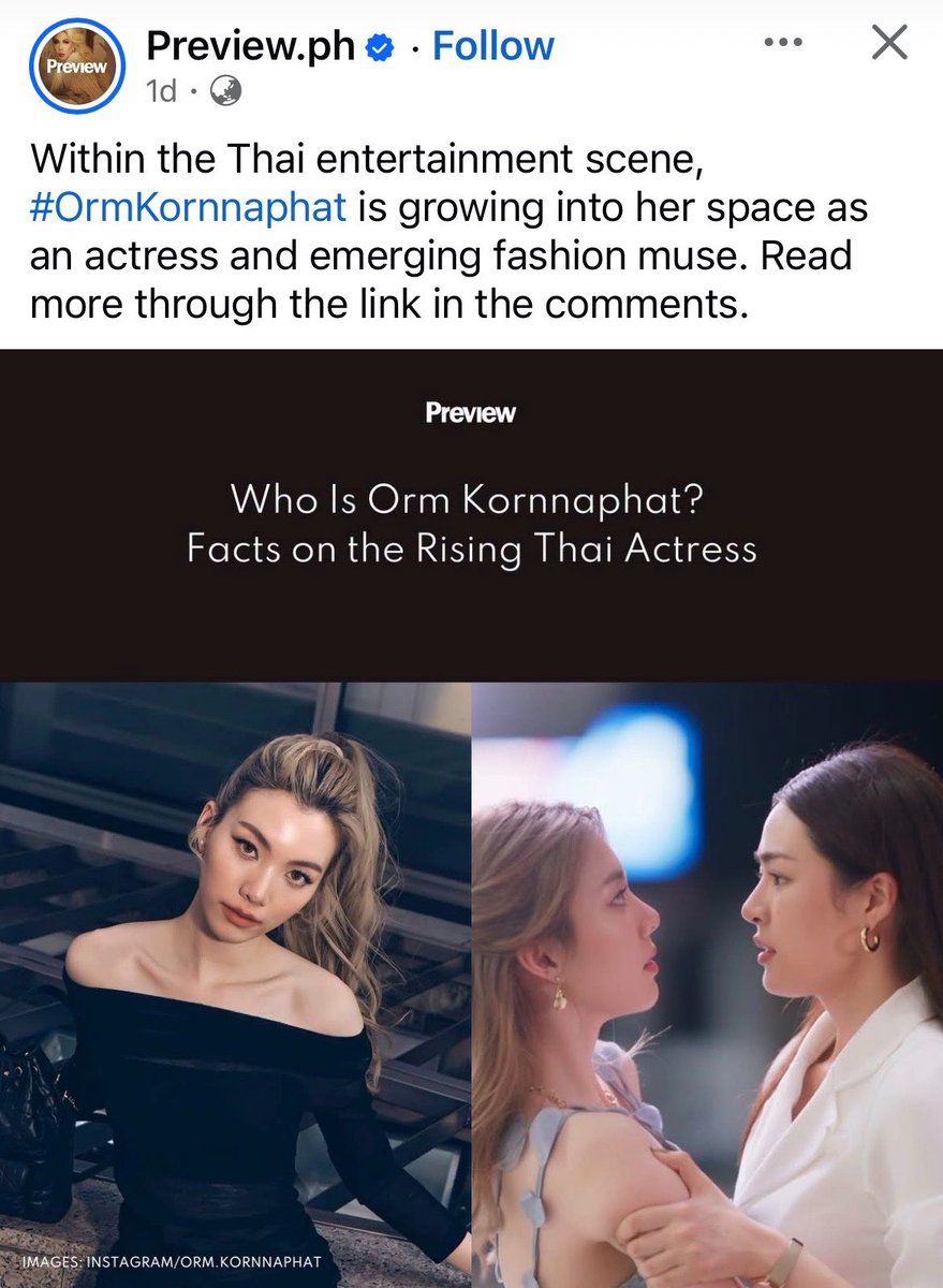 AvacodoAngle's tweet photo. ไปให้กำลังใจน้องออม ที่ FB : Preview .ph  ที่มียอดผู้ติดตาม 2.1 M  ล้าน followers กันค่า  ♥️🍳

#OrmKornnaphat #ออมกรณ์นภัส #LingOrm #หลิงออม 
@ormmormm https://t.co/ZE4IsPhibE