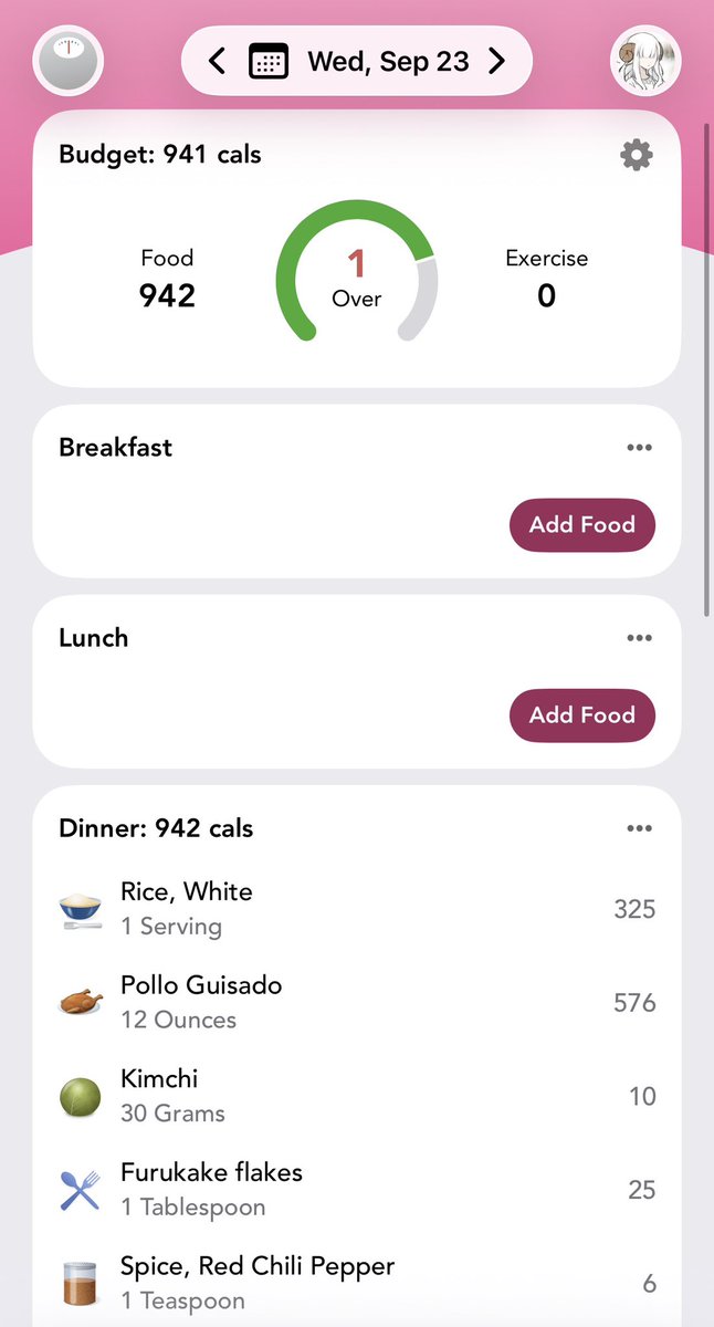 Lambysdiary's tweet photo. 09/23/2026= 942 calories
-> late update. Life getting crazy but I am trying to stay on track. Consistency has been going well. I already started the new day today with two waffles lol 310 calories. It’s ok tho. I’m taking kitty to the vet today after work here, so I need energy. https://t.co/BVf7wC9Kvl