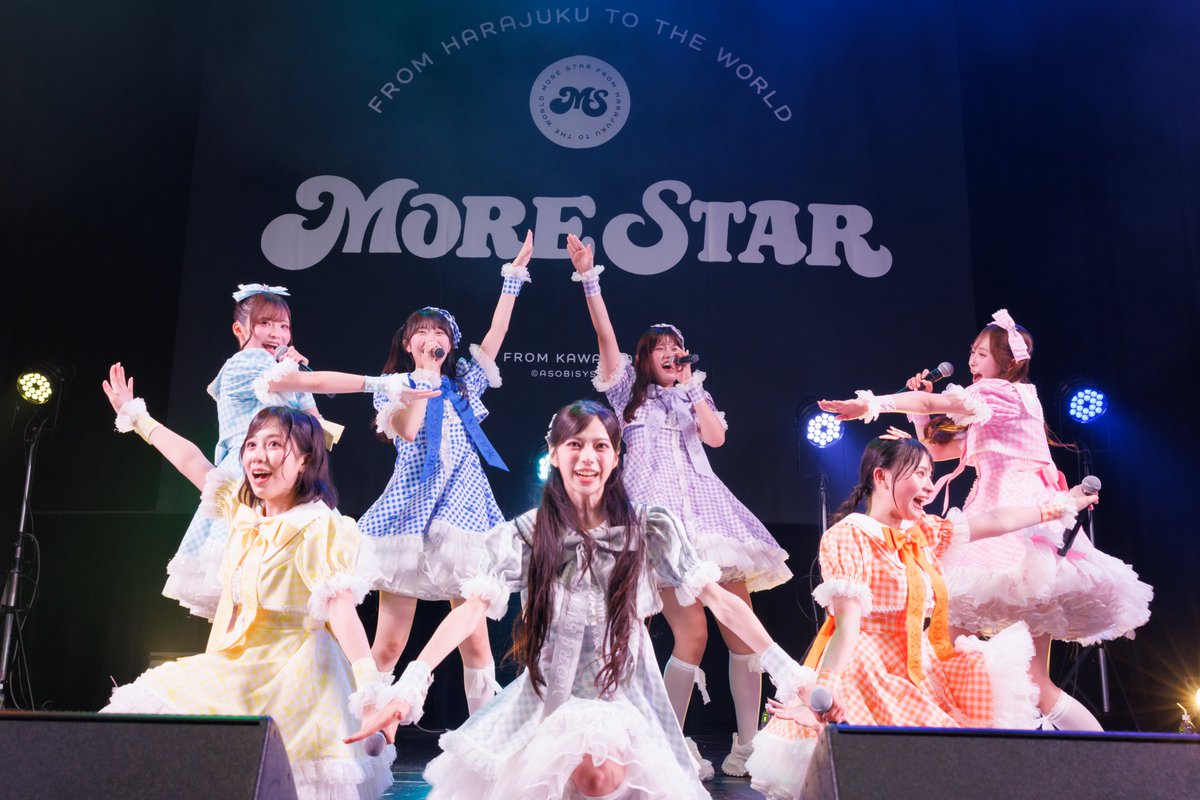 MORE_STAR_'s tweet photo. ✨🎼5th STAR #もあすた セトリ🌟✨

3ヶ月連続単独ライブ・第1弾

これからもっと、輝く___ ✩₊˚.⋆
🌟もあすた " 革命 " の始まり❇️

9/24(木)
『MORE STAR 単独ライブ 5th STAR』
📍ヒューリックホール東京

🎶セットリスト🎶
🌟Overture
🌟もっと、キラッと
🌟ぴたぴたきゅん
🌟KAKUMEI
🌟サマーゴー！！
🌟相ラブユー
(カッコイイIntermission)
🌟大人未満
🌟WITH KAWAII論
🌟アフターオール
🌟あしたの準備ができたなら
(カワイイIntermission)
🌟タイムライド
🌟ハグ！
🌟Overture (リベンジver.)
🌟もっと、キラッと(リベンジver.)

▼ 『KAKUMEI』MV Teaser 公開中❤️‍🔥
https://t.co/mqYMqxMJhR

▼『KAKUMEI』9/25(金)0:00配信リリース🎧
https://t.co/oAFoVZXyrp

#MORESTAR #WITHKAWAII