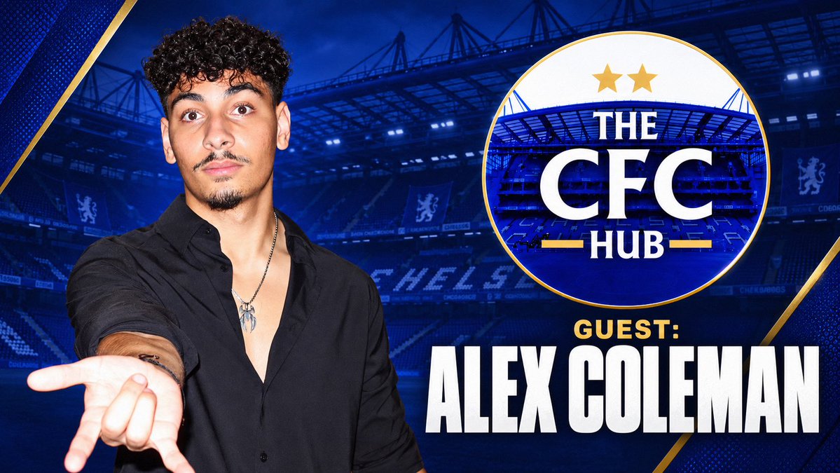 GoldbergCFC's tweet photo. Our guest at the top of the hour: TikTok star and massive Chelsea fan, Alex Coleman. https://t.co/JljhO1SjmB