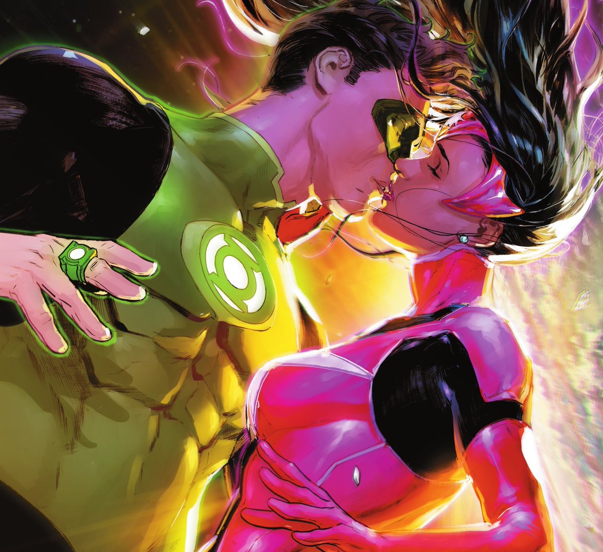 raynersring's tweet photo. ''My Carol. My Sapphire.'' -Hal Jordan. https://t.co/6fAbFdVE0H