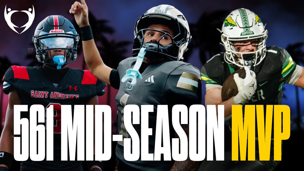 EraPrep's tweet photo. Five weeks in, the 561 has already seen plenty of standout performances but who has done enough to earn Mid-Season MVP honors? 🏆

@NEP_Proscia breaks down the top playmakers making their case across Palm Beach County 👇

🔗- https://t.co/MCpl51gtX0 https://t.co/eqeCCtMnUL