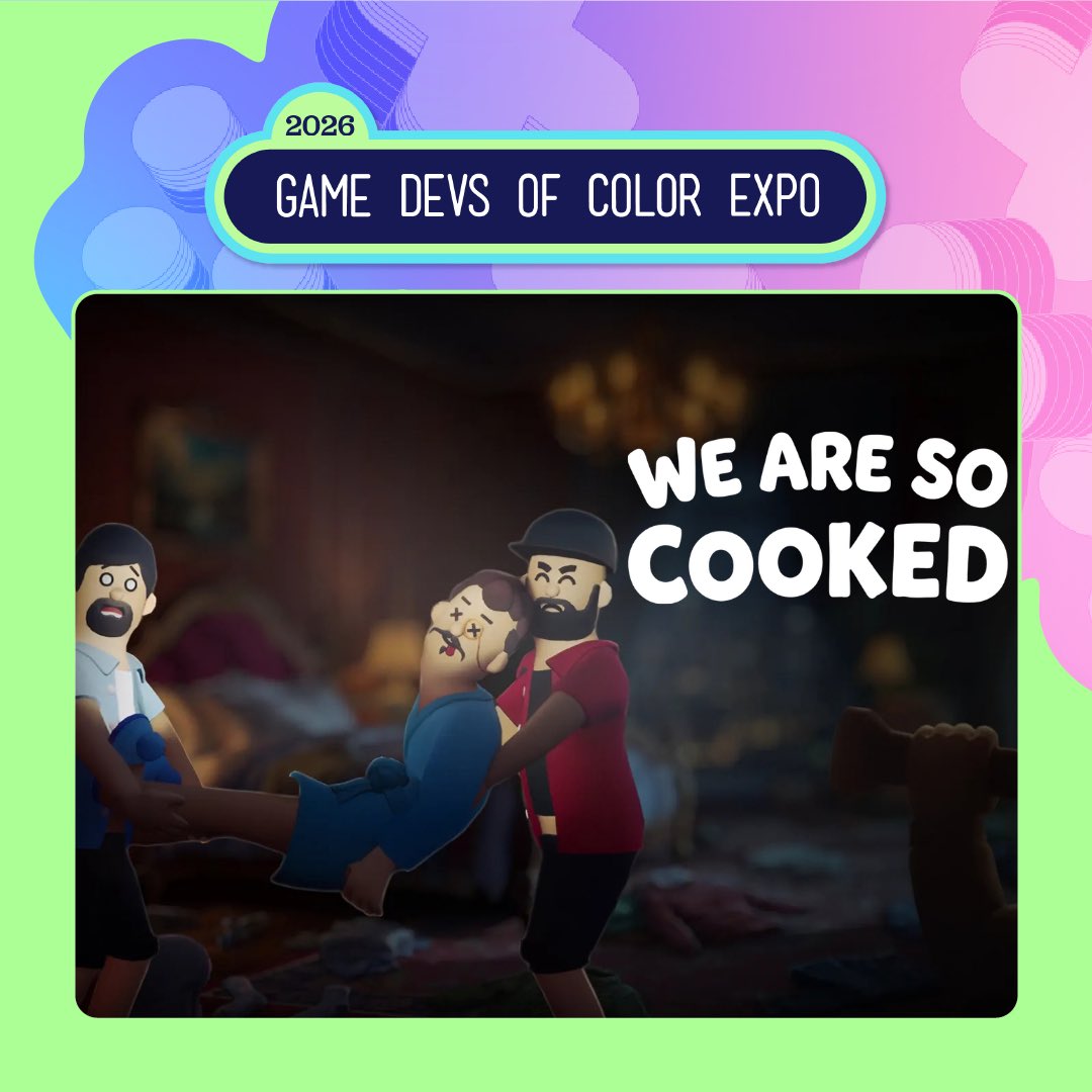 1312interactive's tweet photo. We Are So Cooked, Palm Sugar and Spaceman Biff are a part of GDoCExpo 2026!🤩

Starting September 25! Check out our steam page for a livestream of our games!🥳 

#GDOCexpo #1312interactive #indiegames #wearesocooked #gaming https://t.co/0aquR6AnLY