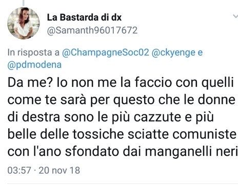 Avv_Utterson's tweet photo. Dove sei soave maruzza scornata?Perché sei andata via princiFESSA sdentata?Paura? Questo social è un deserto senza le innumerevoli st0nzate con le quali ci deliziavi. Le 2 Lauree, il Ristorante, BDSM, la Danza, Zelig, lo spacciarti per 1 de Sinistra quando invece eri de Destra😢 https://t.co/a1qE0VqLjw