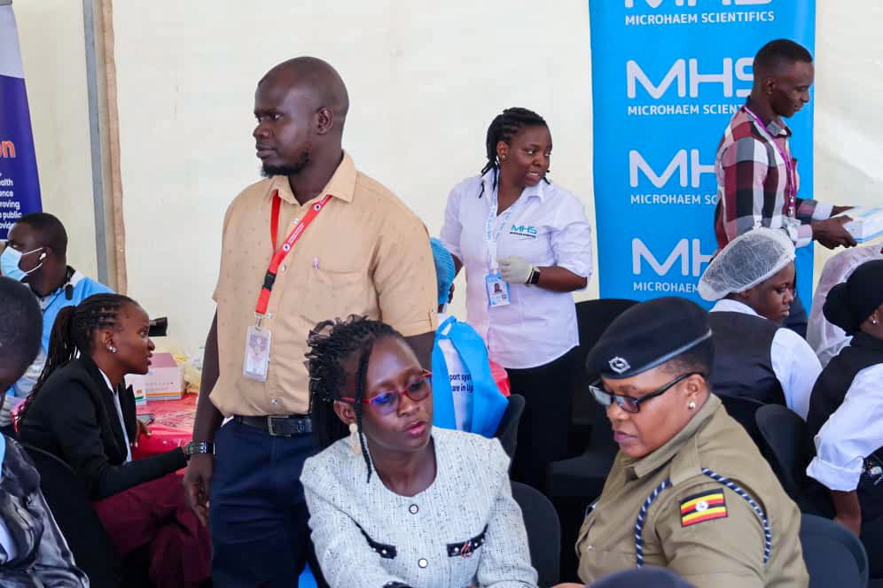 Microhaem's tweet photo. Highlights from the 2026 National Youth Symposium 🇺🇬
As we mark #SickleCellAwarenessMonth, @Microhaem Scientifics Ltd, alongside the @MinofHealthUG , is offering free sickle cell screening at Parliament using our Ugandan-made #MicroScreen Sickle Cell Rapid Test Kit.
More than 300 young people have gathered to discuss leadership, accountability and Uganda’s future. Knowing your genotype is one step toward a healthier future.
#SickleCellAwarenessMonth #NationalYouthSymposium #KnowYourGenotype #MicrohaemScientifics