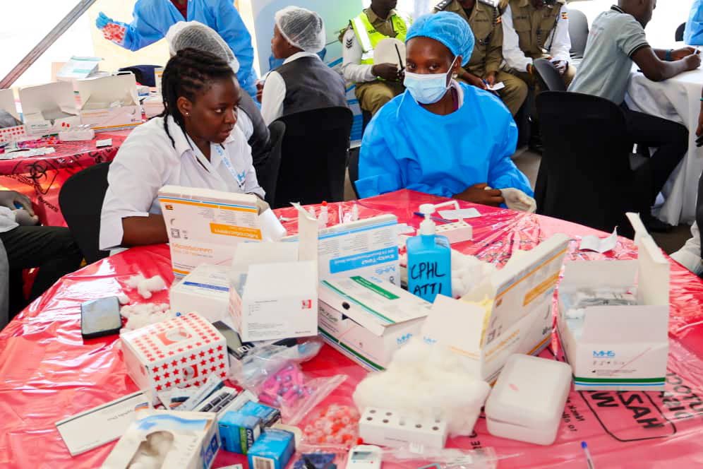 Microhaem's tweet photo. Highlights from the 2026 National Youth Symposium 🇺🇬
As we mark #SickleCellAwarenessMonth, @Microhaem Scientifics Ltd, alongside the @MinofHealthUG , is offering free sickle cell screening at Parliament using our Ugandan-made #MicroScreen Sickle Cell Rapid Test Kit.
More than 300 young people have gathered to discuss leadership, accountability and Uganda’s future. Knowing your genotype is one step toward a healthier future.
#SickleCellAwarenessMonth #NationalYouthSymposium #KnowYourGenotype #MicrohaemScientifics