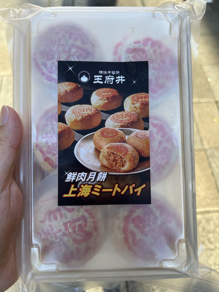 gelerpus's tweet photo. 日本丸は休館日で残念。横浜中華街で鮮肉月餅を買いました。 https://t.co/XEtNsFstgy
