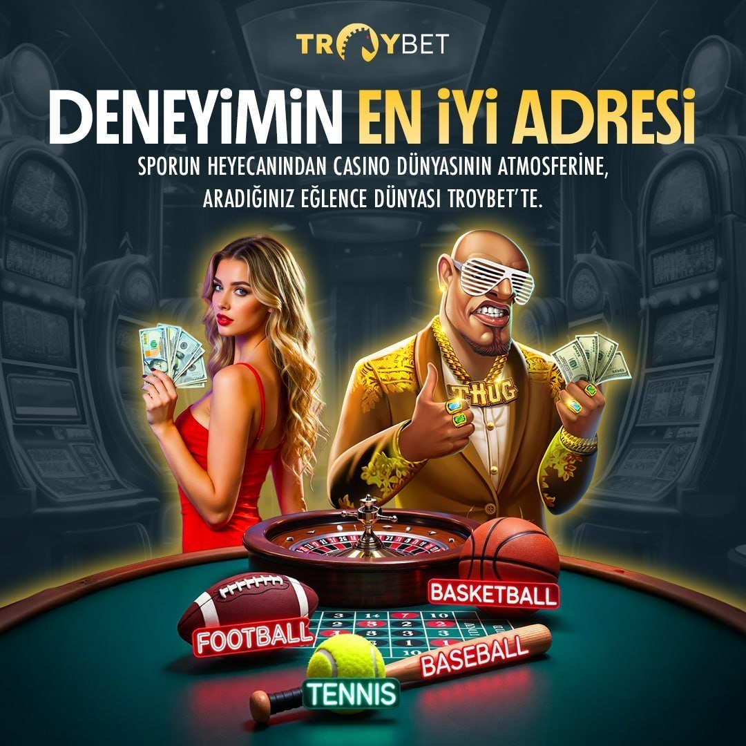 troybetoficial's tweet photo. 🔥 Kazanmaya giden yolda heyecan hiç bitmiyor!

⚽️ Futbol
🏀 Basketbol
🎾 Tenis
⚾️ Beyzbol
🎰 Casino oyunları

Hepsi tek adreste! Eğlenceyi ve aksiyonu bir arada yaşamak isteyenler için şimdi tam zamanı.

✨Sen de deneyimini bir üst seviyeye taşı!
https://t.co/RLFuC5YAEH https://t.co/DCoVwIxaZ0