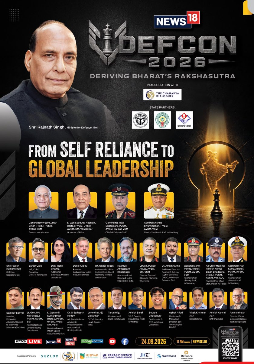ramsha__ja8's tweet photo. #News18Defcon2026 mein Rajnath Singh ji ka session dekhne ka wait hai. Kab shuru hoga?
https://t.co/jDWDPZ81iA