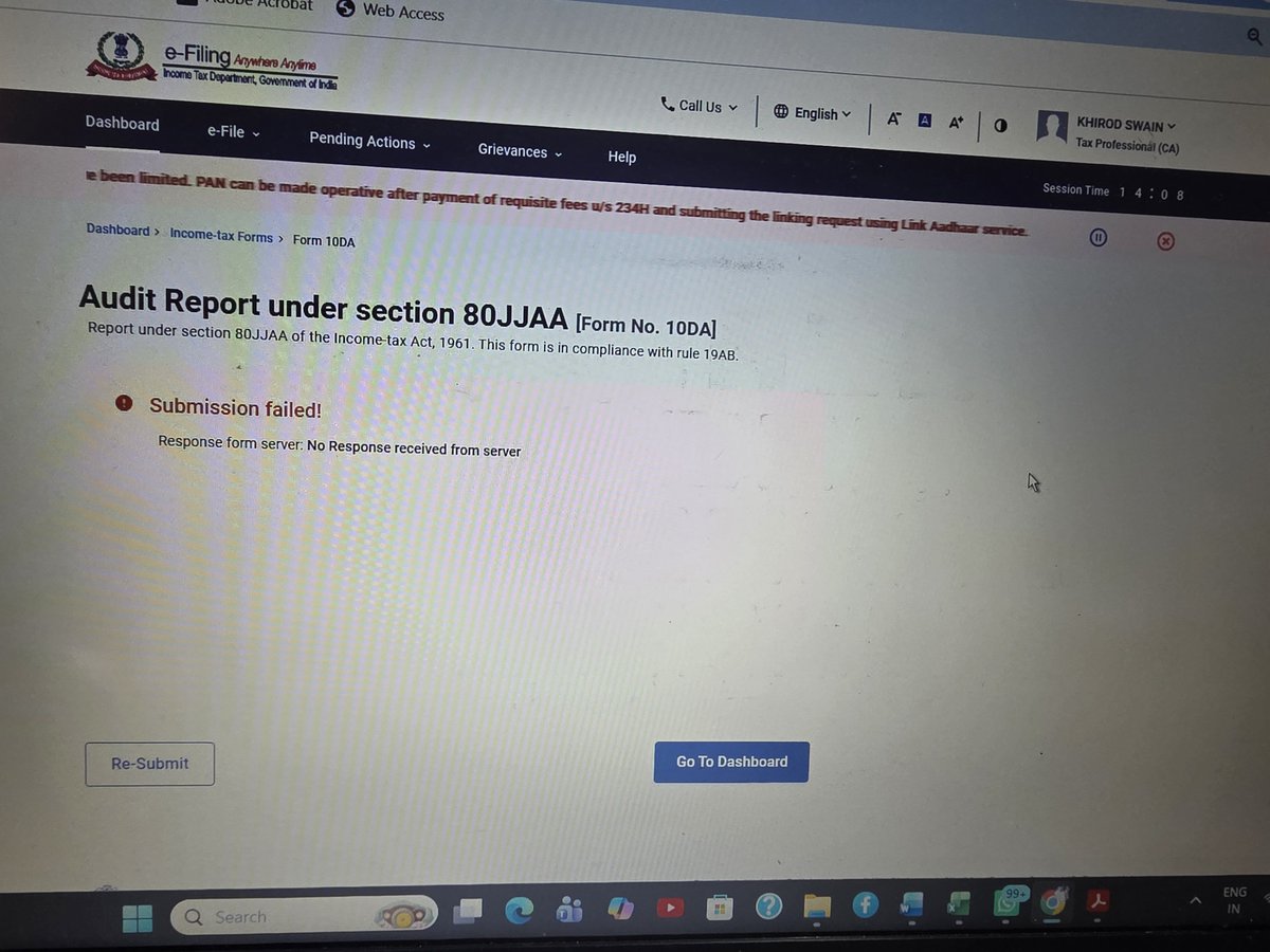 khirod01's tweet photo. @IncomeTaxIndia @FinMinIndia @nsitharaman 

Income tax server on 24.09.26. https://t.co/99DVykh24d