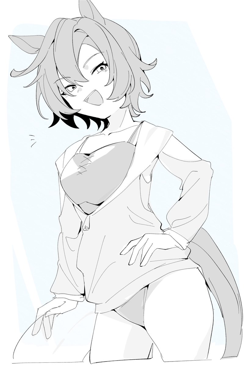 amano_miko's tweet photo. まだギリ暑いのでらくがき https://t.co/hkmfVgXQgS