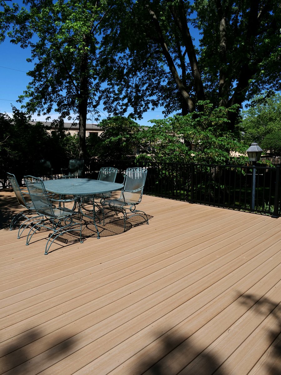 WDRemodel's tweet photo. Transform Your Backyard with a Deck! Elevate your outdoor experience with a custom deck designed for relaxation and entertainment. Need a space for summer barbecues, our Envision decking offers durability and style. #DeckDesign https://t.co/DrDVfof7OD