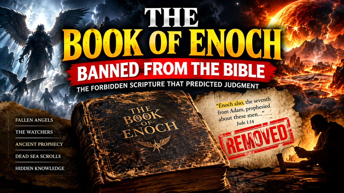 onuche1311's tweet photo. https://t.co/tLn2Et32BU

Do you want to know more about THE BOOK OF ENOCH &amp; why it was removed from d normal Bible, kindly  subscribe to this YouTube channel, watch d video &amp; stay tuned!

TG Omori Super Eagles #Batistuta #PPXShuttle  #Ozark  GlovoxItem7GoAbuja https://t.co/GXuNJh8u0p
