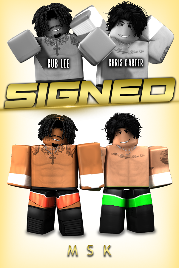 NXTonRBLX's tweet photo. MSK 🤩

@17chopz &amp; @chrisokamii have signed to NXT

#2026NXT https://t.co/Rk42bVDbED