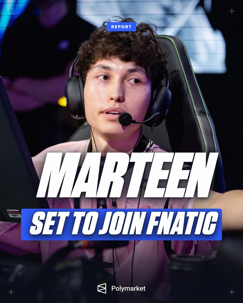 PolymarketVAL's tweet photo. SOURCES 🚨: marteen 🇨🇿 is reportedly set to join FNATIC 🇪🇺

Alfajer 🇹🇷 will likely be heading to Mates 🇫🇷, as previously reported. 

🤯

[@Sheep_VALORANT] https://t.co/UmBOihWMGQ