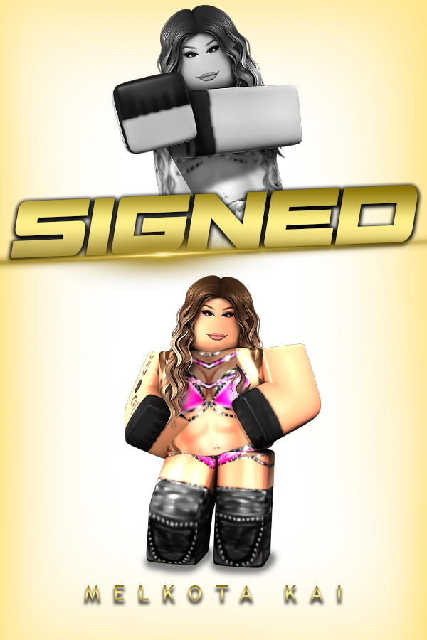 NXTonRBLX's tweet photo. KING KOTA 👊

@melfssa has signed to NXT

#2026NXT https://t.co/8UaDEtEcGP