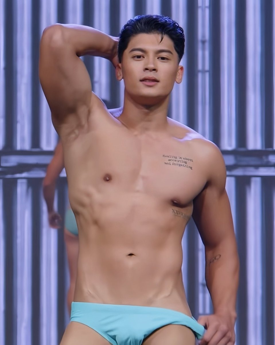 torres_jasper's tweet photo. Here is Mister International Philippines 2026 John Wayne Alba at the swimsuit round of the preliminary competition ♥️😎.

#MisterInternational2026
#DistinctivelyHandsome https://t.co/B6EP3ETg9n