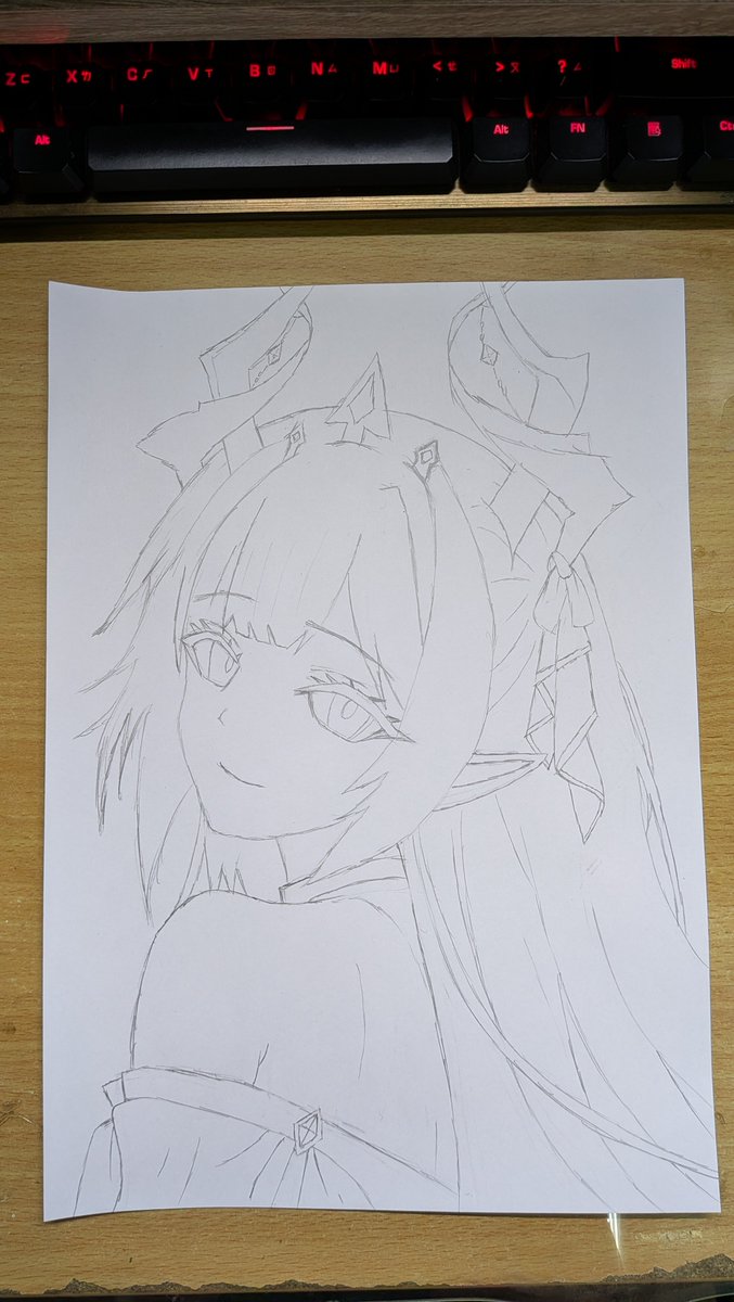 LYDKumomo's tweet photo. #過來看菈
#魔王塗鑑

The last Fan Art.

曲終人散難免遺憾，
過往回憶永不消散。 https://t.co/iyXF37jaQo