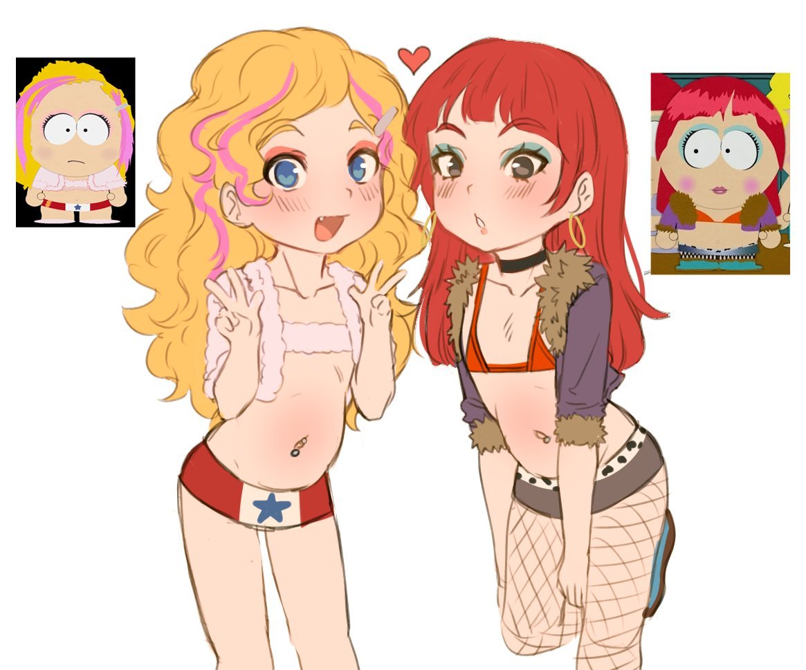 giokiubi's tweet photo. bebe and red from south park!
#southpark https://t.co/sMRqDaUmAu