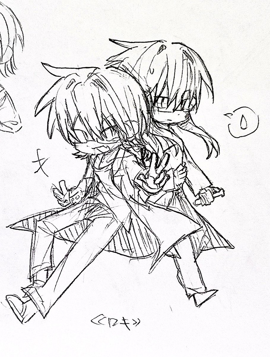 noWhiteDuck's tweet photo. 我需要更多的fuyuaka💙❤️
最近画的一点点涂鸦 https://t.co/5MUOZHsuy4
