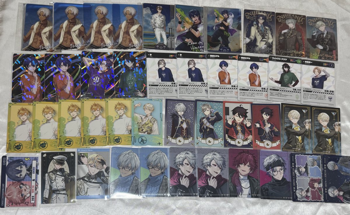 rk__s2_'s tweet photo. @tos にじさんじ チェキ トレカ カード類 

譲 画像1~3枚目

求 同異種4枚目の方々
     もしくは定価＋送料

郵送交換可能な方いましたらお気軽にお声掛けください
なるべく纏めて交換希望です https://t.co/l96myNecUR