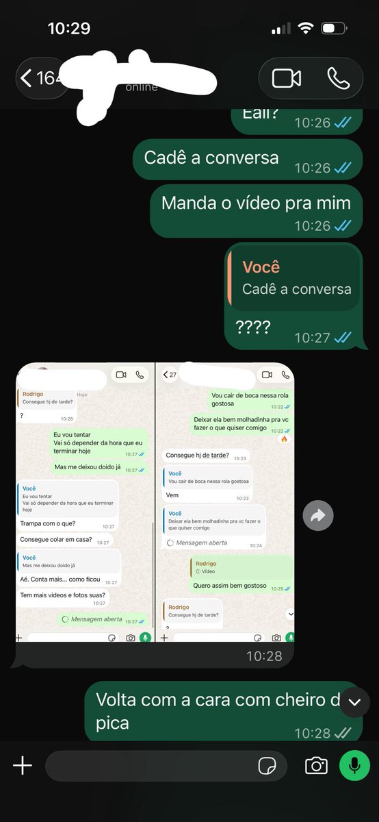 JohnCasalCuck's tweet photo. Marido me mandando as conversas com o bull 
Hj o chifre vem 
#cuckoldgay #gay #corno #gaycorno #casalgay chudai https://t.co/ZgqWu6iPma