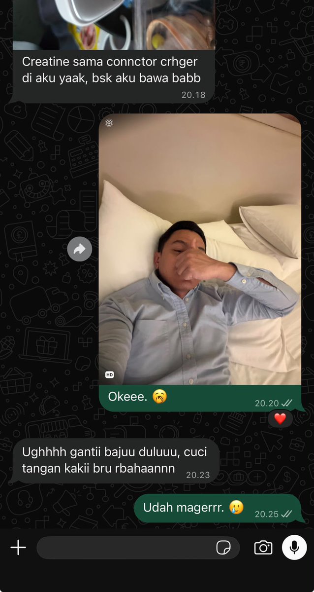 SpiceThingsUp28's tweet photo. Kebiasaanku yg bikin doi bawel. 🥲 https://t.co/fMNgvxRSC9