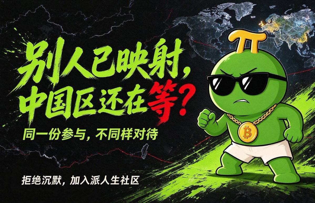 PiLifeCTO's tweet photo. Refuse to stay silent—join the Pi Life(派人生) Community!

Everyone participates in $Pi, yet no one should be treated differently simply based on their region.

While overseas communities have already completed mainnet migration, the Chinese community is still waiting; so, we choose to make our voices heard.

The Pi Life(派人生) Community is stepping up!

We aim to break down unfairness and foster a community environment defined by greater transparency and openness.

It is not about complaining, but taking action.
It is not about waiting, but building.

Starting with Pi Life(派人生), let the community's voice be seen.

#BNBChain #PiNetwork #派人生 #PILIFE
