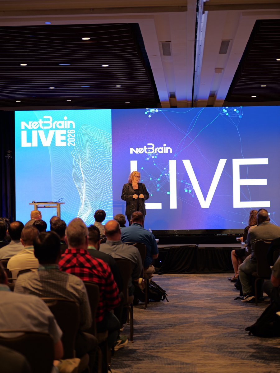 NetBrainTech's tweet photo. Two days of NetBrain LIVE down. One to go. Swipe through highlights from the keynotes, the demo floor, and the Sunset Dinner Cruise aboard the Odyssey — the moments that got us here at NetBrain LIVE 2026.

Day 3 getting underway now. See you on the show floor! https://t.co/zbIwfSmBPM