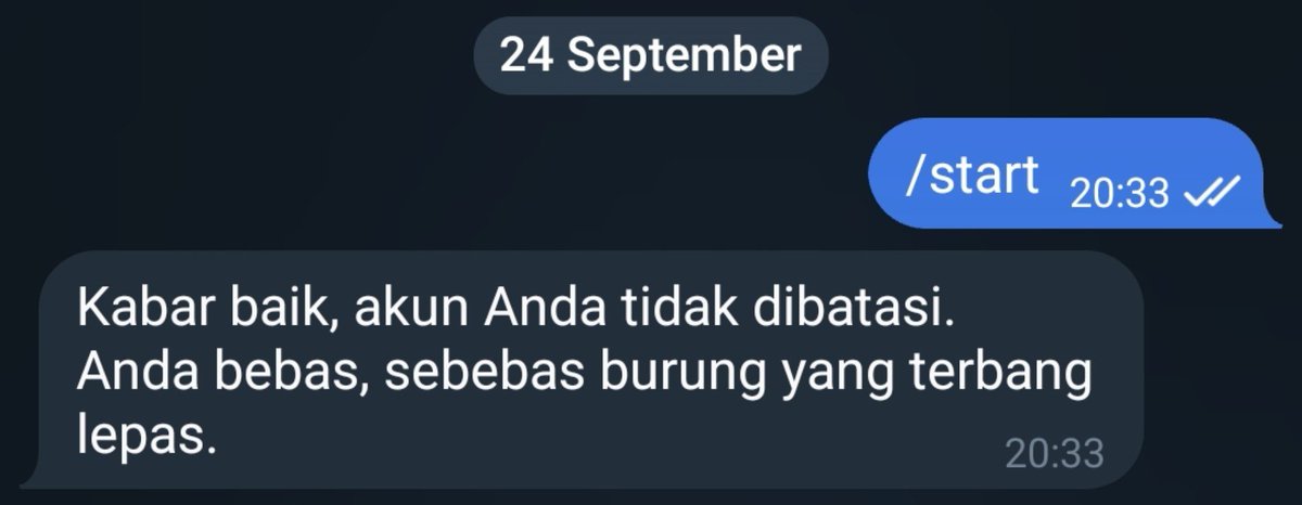 willdone234's tweet photo. #telegram penantian setlah 6 bulan akun ku comeback https://t.co/XsD6aMdoZX