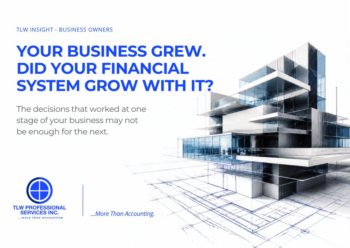 tolulemo84's tweet photo. Your business grew.

Did the financial system behind it grow too?

More revenue can bring more complexity: cash flow, tax, financing, owner compensation and bigger decisions.

What worked at an earlier stage may not be enough for the business you operate today.

#BusinessOwners #BusinessGrowth #FractionalCFO