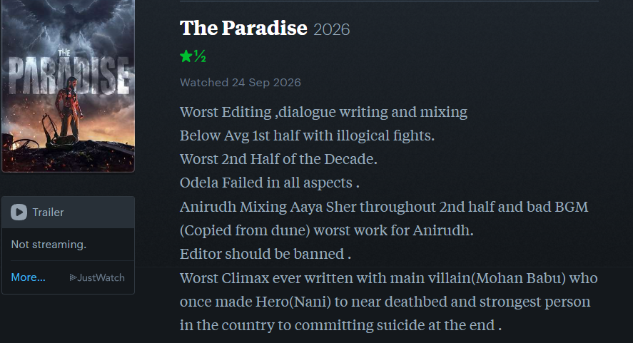 test_mars38307's tweet photo. #TheParadise #letterbox @/odela_srikanth @/NameisNani https://t.co/doulAilRYy