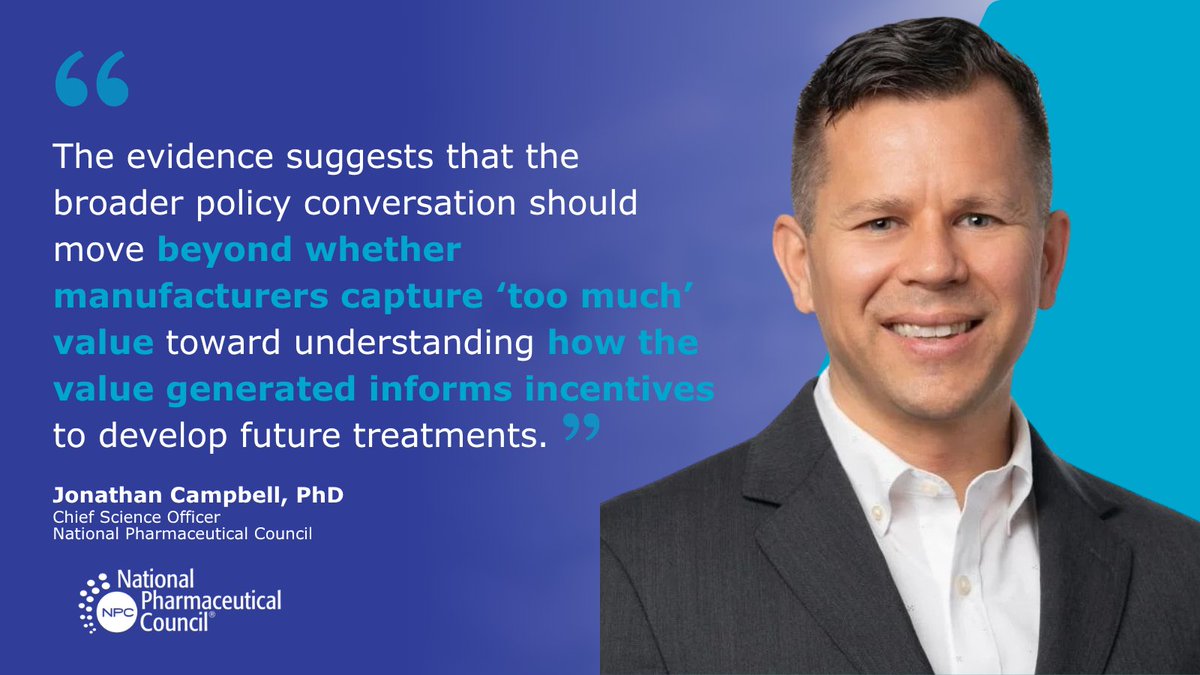 npcnow's tweet photo. ICYMI: A new systematic literature review finds manufacturers received a relatively small share (15%) of the social surplus, the net value generated by innovative medicines.

Explore the research: https://t.co/aTTaZxCavI https://t.co/rKdmLVMpno