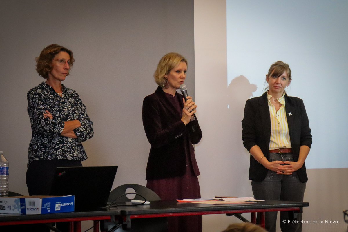 Image de Préfet de la Nièvre - 👉 Stéphanie PETITJEAN, secrétaire générale de la préfecture de la Nièvre, a participé à l’Emilie Mo