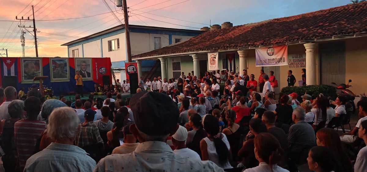 GHNordelo5's tweet photo. El municipio La Palma, de Pinar del Río, Vanguardia Nacional de los #CDRCuba  organizó un hermoso acto por los #66AñosCDR #Cuba #CubaNoSeRinde https://t.co/9M2opLrUZN