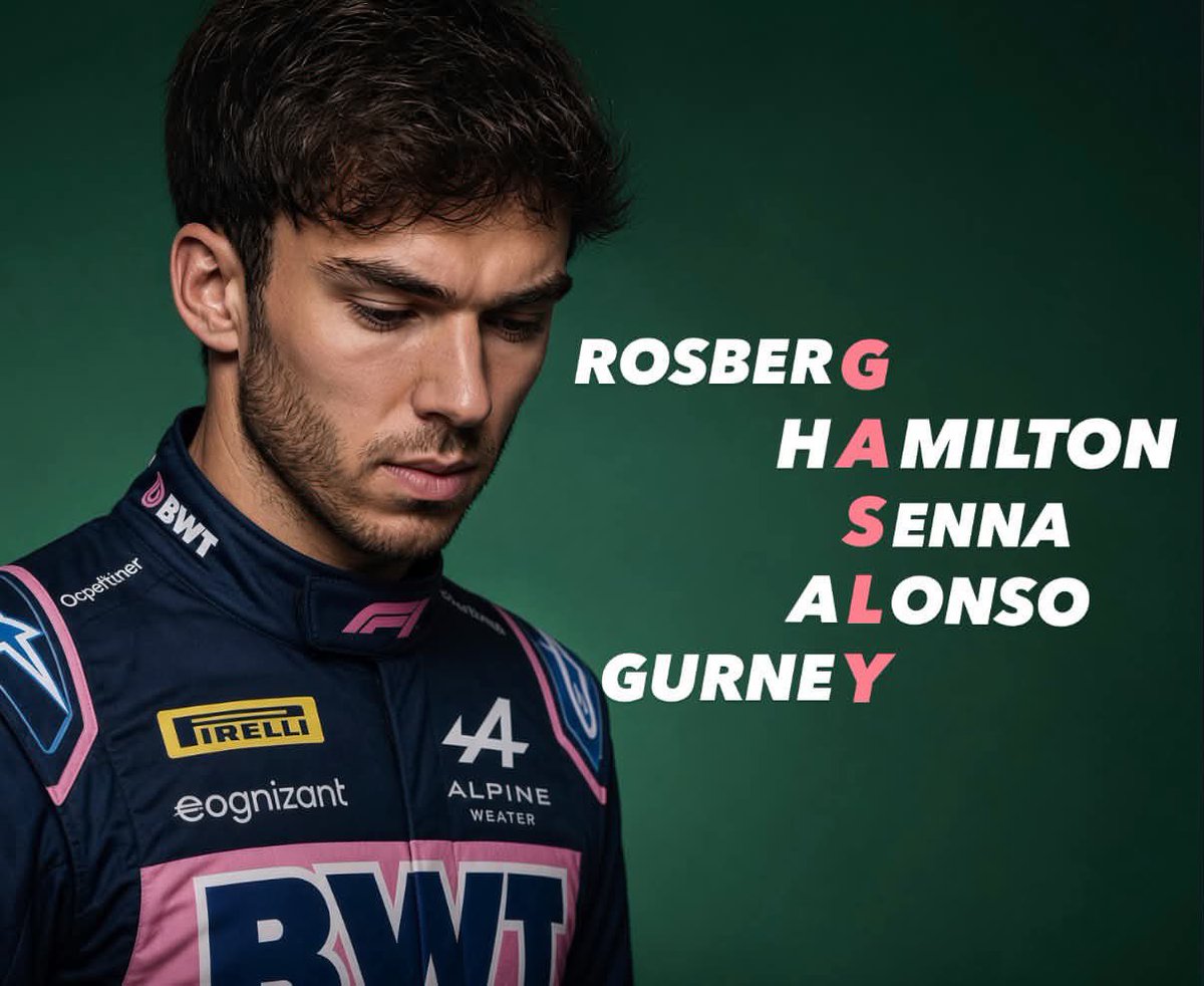 SCHUMIxACADE's tweet photo. Los Argentinos con Gasly después de lo que dijo Briatore sobre Colapinto

#AzerbaijanGP https://t.co/8xysQYMk5E