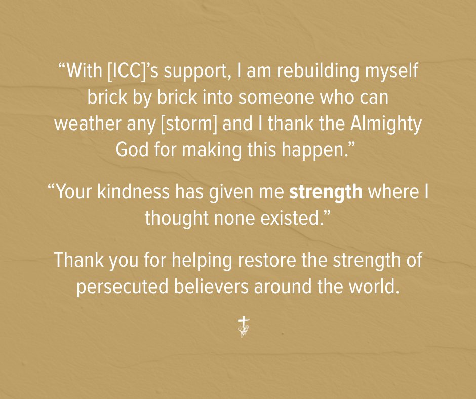 persecutionnews's tweet photo. After turning to Christianity, Teddy endured severe abuse, including a machete attack that left her critically injured. Today, ICC is helping her rebuild and provide for her six children.

This month, we’re raising support for 4,000 believers like Teddy: https://t.co/zm22zSQerm https://t.co/fkgwhHO6jB