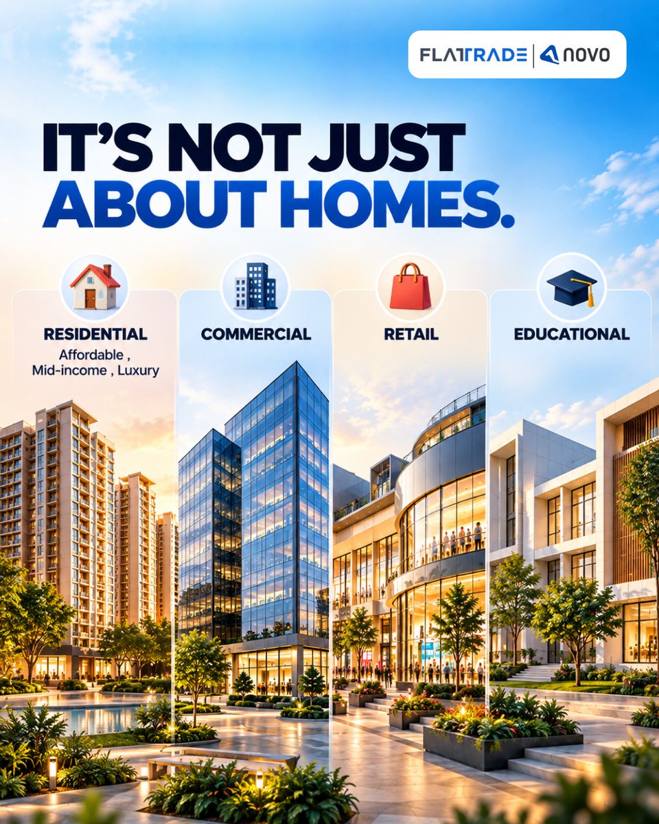 Flattradein's tweet photo. Runwal Enterprises IPO
A real estate developer focused on residential, commercial, retail and educational projects, primarily in Mumbai.
Apply: https://t.co/n2aGMGzlER
Know more: https://t.co/yXPc6LQFf4
#RunwalEnterprisesIPO #flattrade #novo #IPO #zerobrokerage https://t.co/UCanQj888z