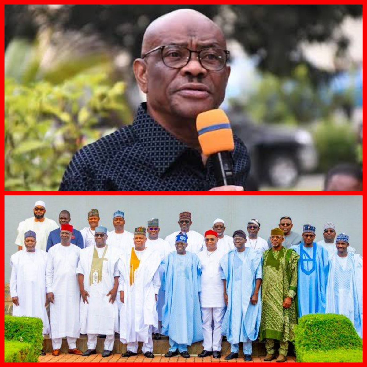 Atiku4ThePeople's tweet photo. #ATIKU2027: BREAKING!!! The Biggest Disgrace Awaits Nyesom Wike At The 2027 Presidential Election Poll, As 7 Very Powerful Offended APC Governors Are Secretly Backing Atiku Abubakar With All The Finances And Other Supports He Needs To Take Down President Bola Tinubu In The 2027 Presidential Election; Rivers State, FCT, Already Secured; The Ultimate Goal Is To Cut Wike To Size, Before Wike Cuts Them

The battle for the 2027 general elections has imploded inside the ruling All Progressives Congress, APC, as no fewer than 7 aggrieved APC State Governors are now secretly working and funding an opposition coalition built around the 2027 Presidential Candidate of the African Democratic Congress, ADC, former Vice President Atiku Abubakar.

Top Political Sources revealed that the Governors are not leaving the APC, but are quietly exploring an alliance with Atiku, as a direct response to what they call the existential threat posed by the Federal Capital Territory, FCT, Minister, Nyesom Wike's Rainbow Coalition.

The disclosure was made by Yusuf Musa, an APC Chieftain and Promoter of the President Tinubu Continuity Project, who confirmed that the Governors have opened discreet channels to Atiku.

According to Musa, anger is boiling over Wike's claim that President Tinubu has already ceded nine States to his coalition, at the Governorship level.

"The APC Governors believe they should also be free to explore alternative political relationships, if Wike could mobilise Politicians from different parties against their interests, while simultaneously supporting President Tinubu at the Presidential level", Musa said.

What Nigerians are saying on the Streets and on the social media is clear: Wike's Rainbow Coalition is a ticking time bomb. The Progressive Governors Forum led by the Imo State Governor, Hope Uzodimma, has already declared that APC Governors will not support arrangements capable of weakening the ruling party, but Insiders say that the statement is just for the cameras.

The real fear among the Governors, sources confided, is that Wike is building alternative structures in their States, using Politicians who lost APC primaries, and are now gravitating towards his coalition.

This is why the seven Governors are now said to be playing a double game, funding the Atiku-led ADC Coalition, while still wearing APC caps in public.

An ADC Chieftain, Dr. Sani Dawop, had earlier blown the lid, saying: "There are about six to seven APC Governors who are funding the coalition. Go and check and go and do your investigation."

The calculation is simple and ruthless. President Tinubu will not be contesting after 2027, and the Governors believe it would cost him practically nothing to sacrifice them to Wike. So they are striking first.

Their target: Use Atiku's structure to deliver Abuja, Rivers State and other battleground States, and cut Wike to size, before Wike cuts them.

If President Tinubu and the APC Leadership cannot rein in Wike, Analysts warn that the ruling party may face a repeat of 2015, when the New Peoples Democratic Party, nPDP, broke away and destroyed the PDP from within.

#AtikuIsForThePeople #TheAtikuMovement