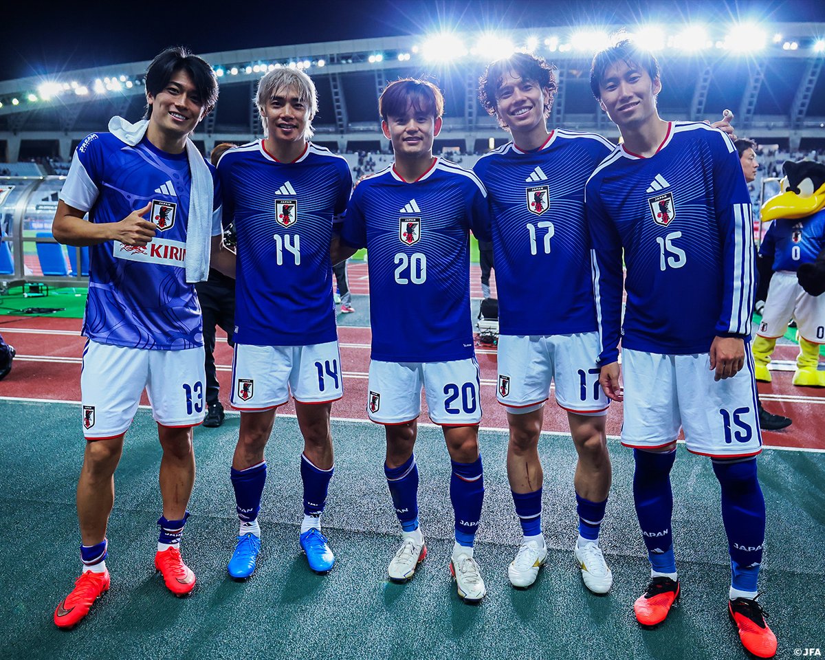 jfa_samuraiblue's tweet photo. 𝗦𝗺𝗶𝗹𝗲📸✨

#SAMURAIBLUE #サッカー日本代表 https://t.co/O94mwWWdfj