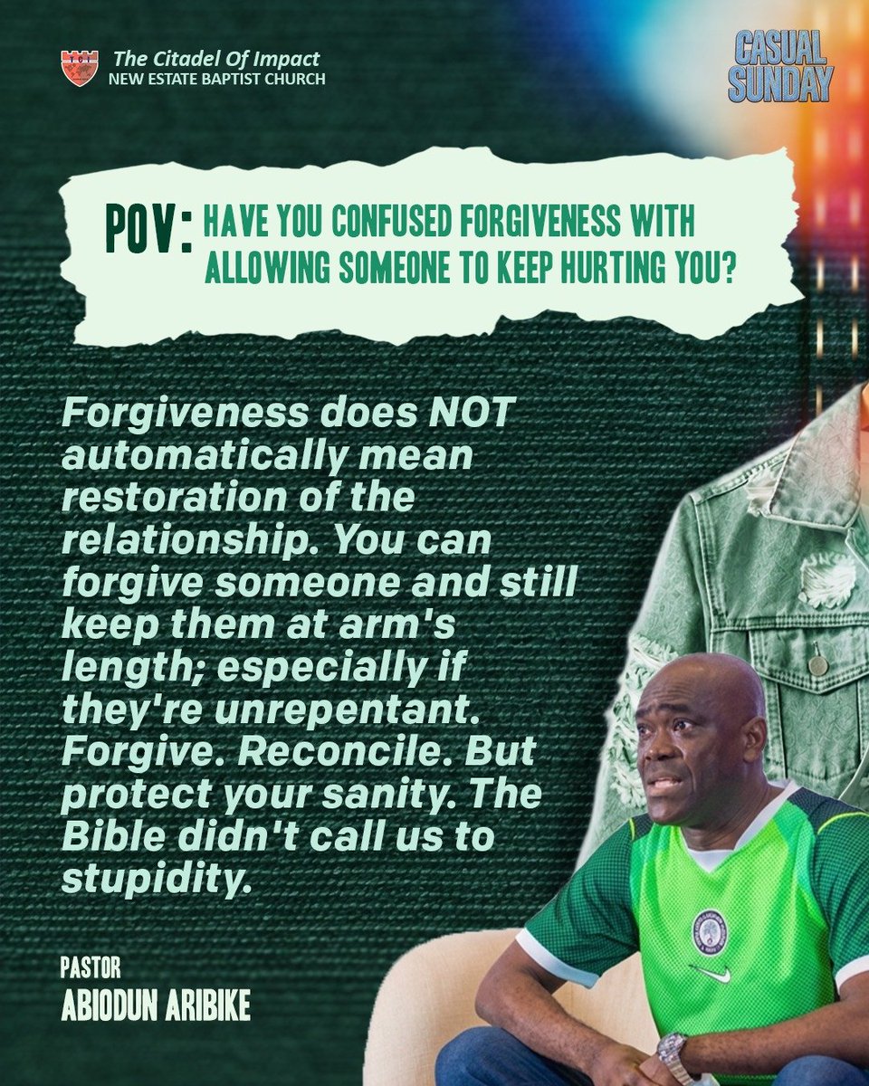dmore007's tweet photo. Forgiveness is freedom, not permission.
You can forgive someone without giving them unlimited access to your life. You can release the hurt without ignoring the lesson. You can choose peace without returning to the same environment that wounded you.
#forgiveness #peaceofmind https://t.co/unMtJkE9xx