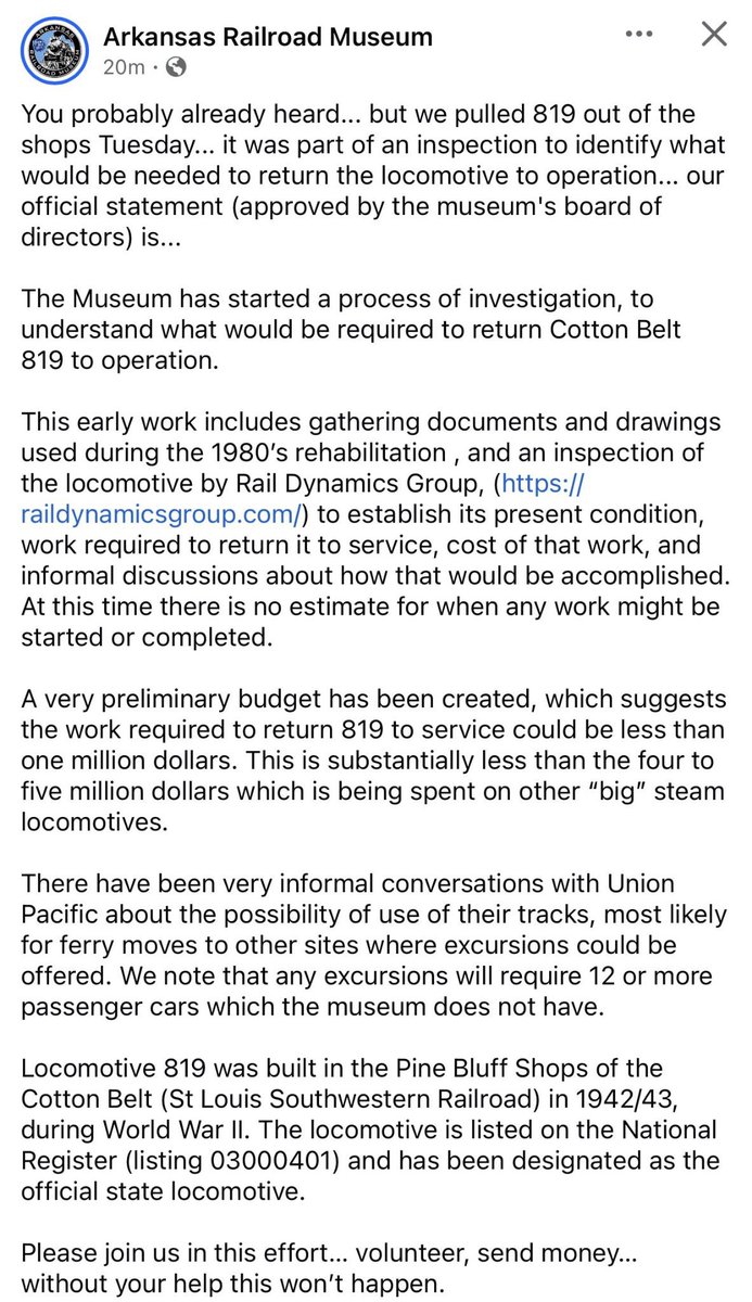 SOU_railman's tweet photo. Steam preservation has been on a generational run this year https://t.co/UmfuE9FOIu
