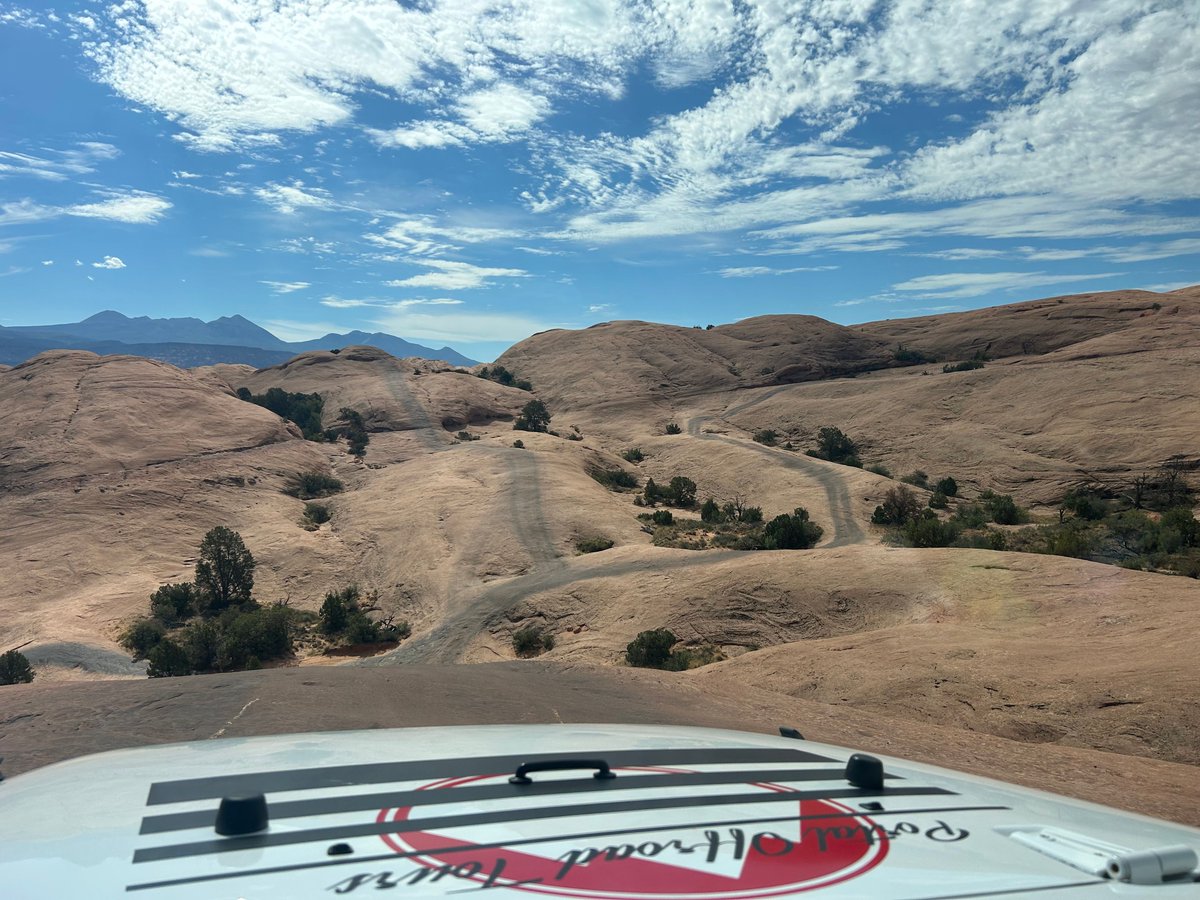 PortalToursMoab's tweet photo. Leave the road, take the Jeep, 
 "Where the pavement ends, our journey begins". 

#PortalOffroadTours #Portal2Adventure #MoabRocks #OpenThePortal #ServedOnTheRocks https://t.co/HEXey1OiB1