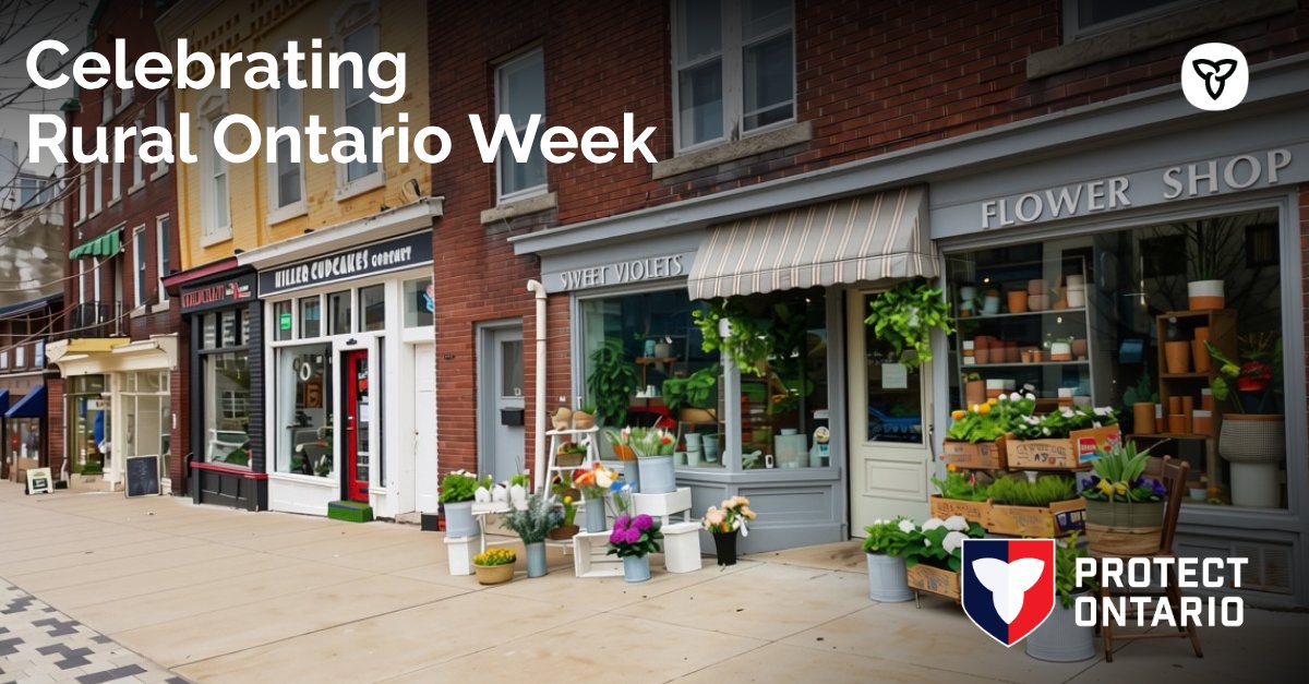 RaymondChoPC's tweet photo. From energy and mining to tourism, forestry, agriculture and manufacturing, rural Ontario helps power our economy, contributing $117.8B to Ontario's GDP and supporting 1.2M jobs.

This #ONRuralWeek, we're celebrating the people, businesses and places helping Ontario succeed. https://t.co/jvatZJDTql